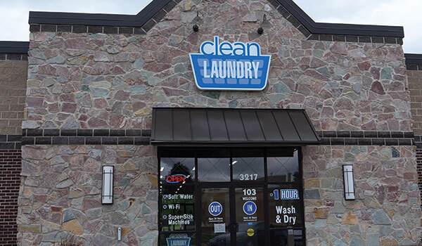 Clean Laundry storefront on 7th Ave in Marion, IA
