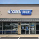 Clean Laundry laundromat storefront in Austin, TX on Norwood Park Blvd