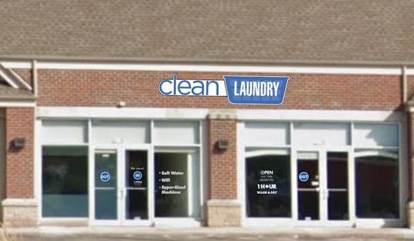 Clean Laundry storefront in West Milwaukee on Miller Park Way